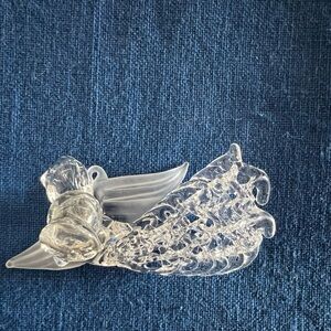 Handcrafted Glass Angel Ornament